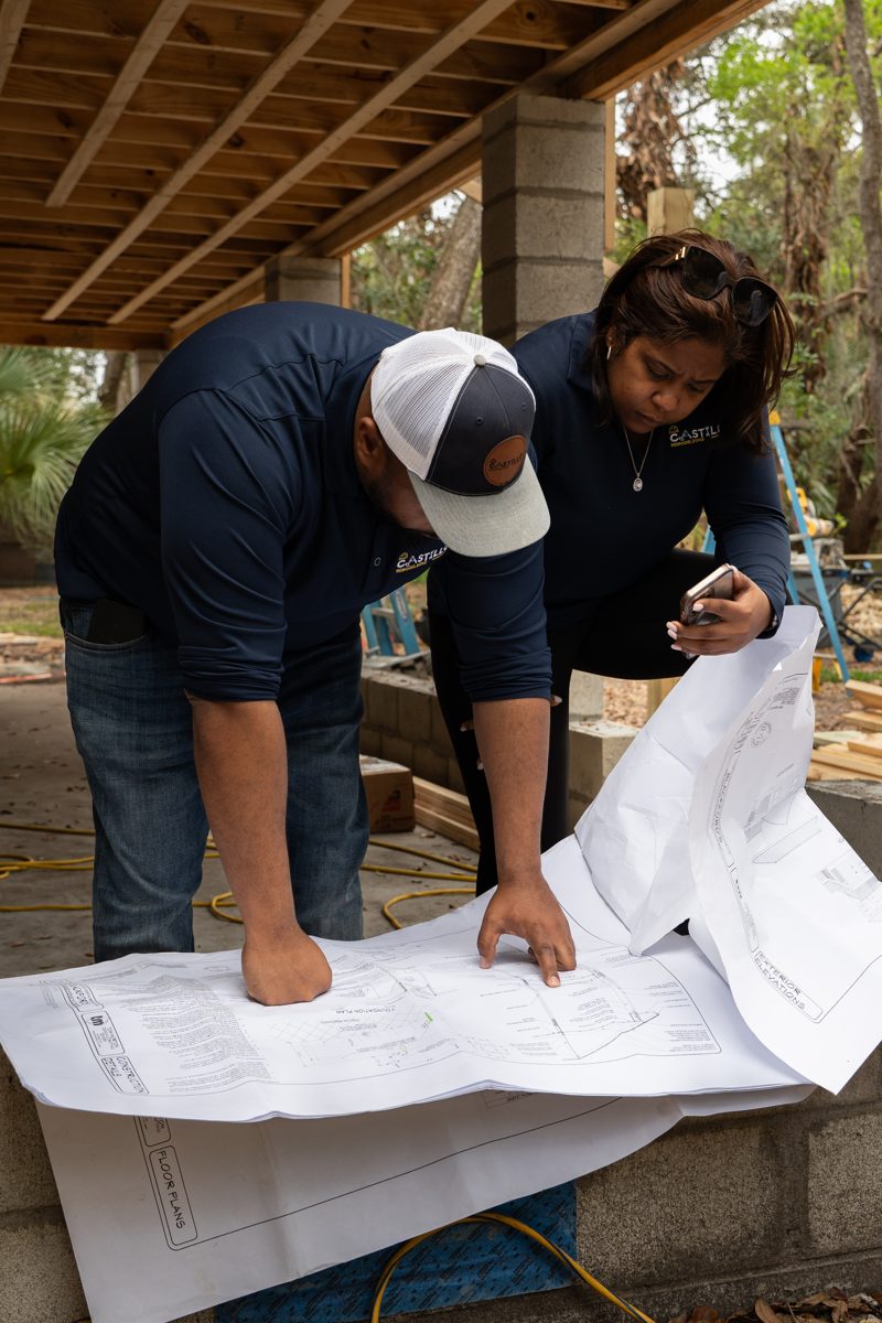 Quincy and michelle, owners of castillo remodelzone